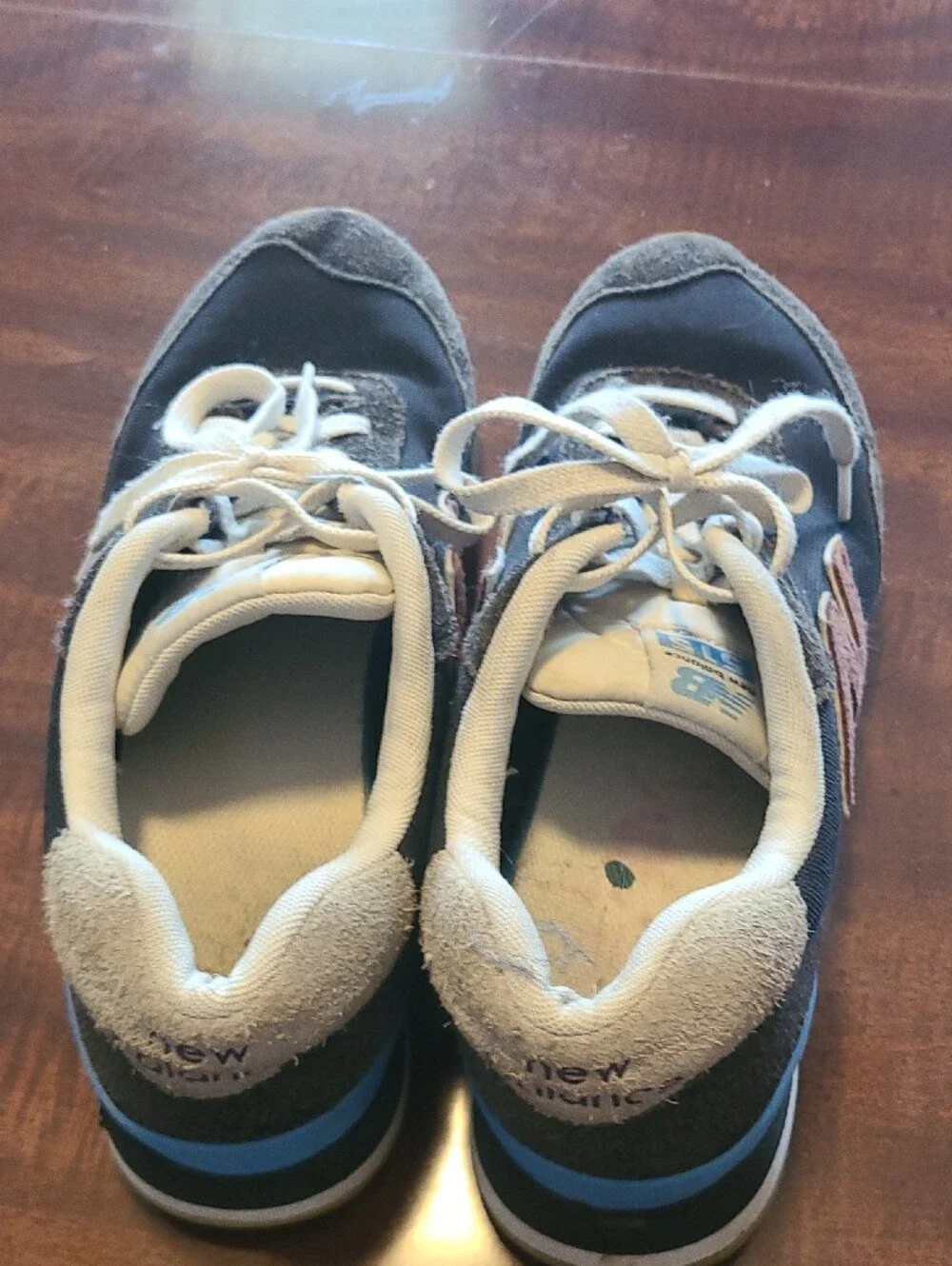 New Balance Men’s Black and Gray Athletic Sneakers